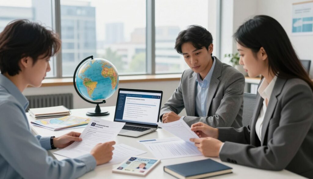 خطوات طلب فيزا الشنغن