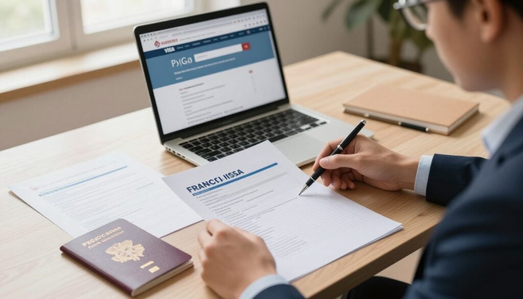 إستخراج تأشيرة فرنسا إستخراج تأشيرة فرنسا