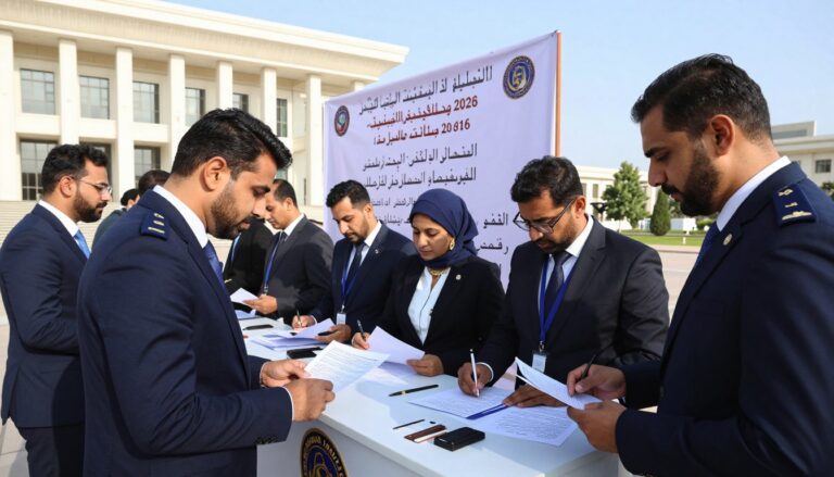 التسجيل في مباراة الأمن الوطني الشرطة 2026