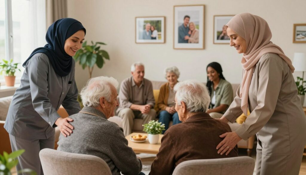 شروط العمل في رعاية المسنين في ألمانيا