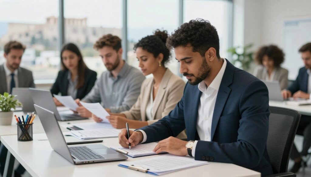 كيفية التقديم لعقد عمل في اليونان كيفية التقديم لعقد عمل في اليونان